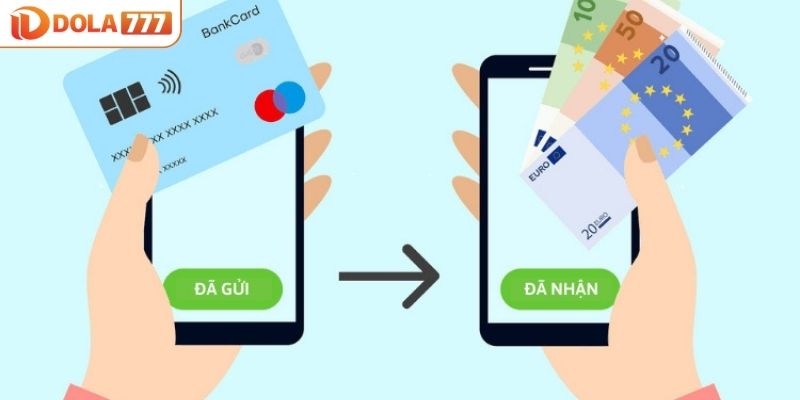 Nạp tiền DOLA777 bằng thẻ ngân hàng rất tiện lợi và nhanh chóng